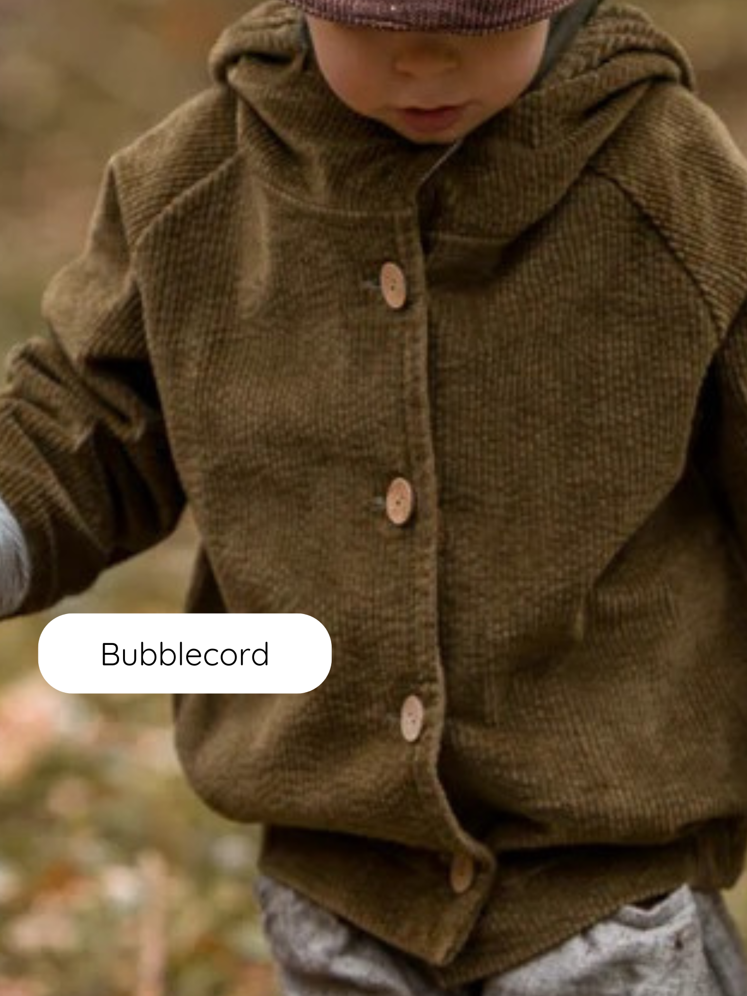 pixie jacket wide corduroy - Kiwi