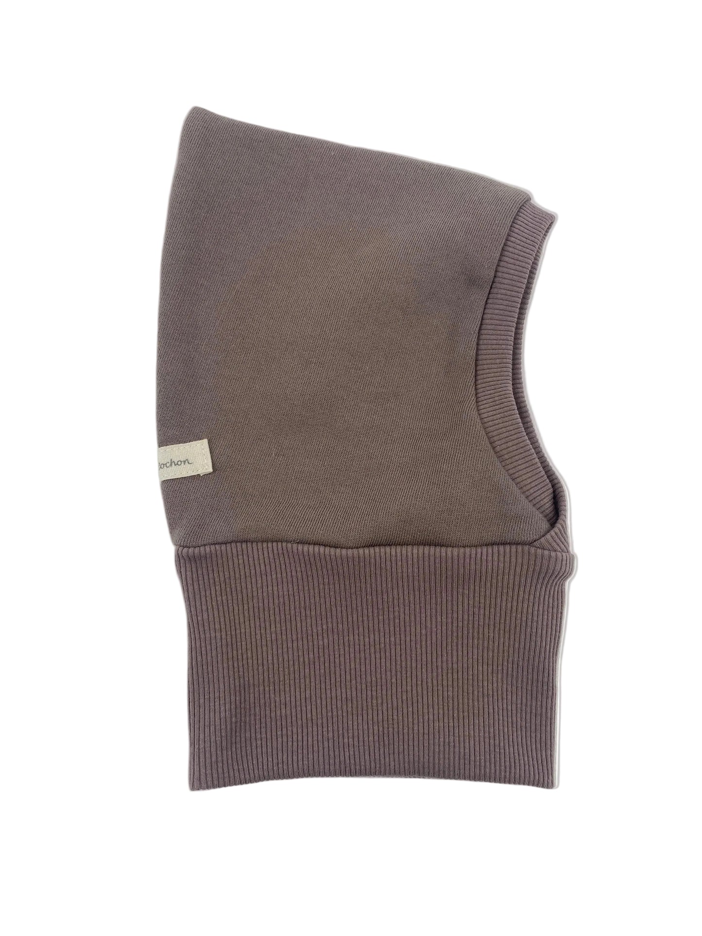 Schlupfmütze Bio Sweat Praline Gr 3M-1Y