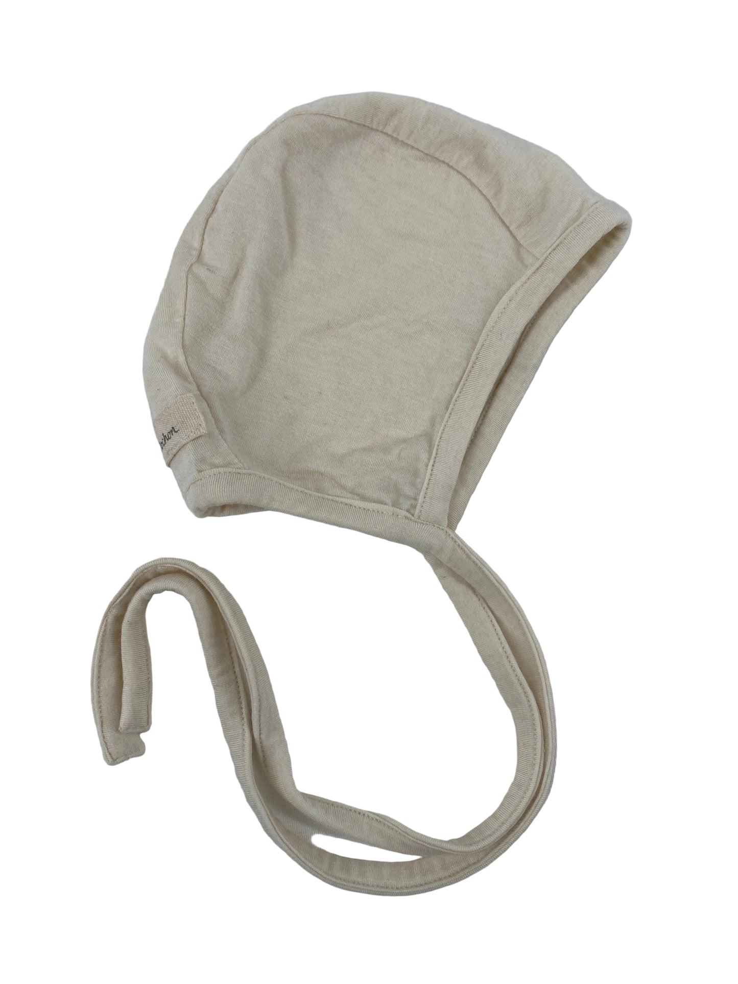 Baby Häubchen Kaschmir Mix Natur Gr 3M