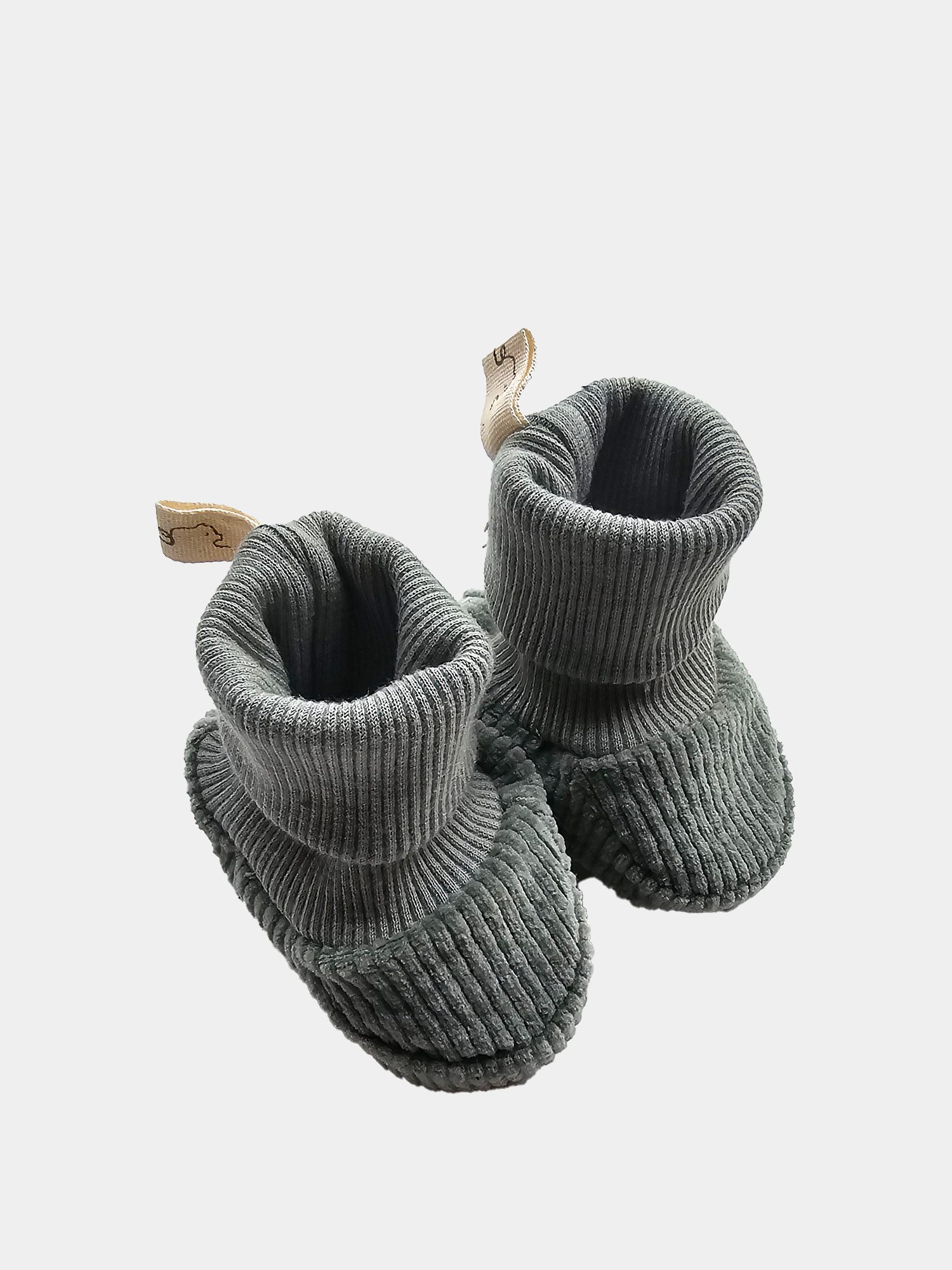 Babybooties Breitcord - Aqua