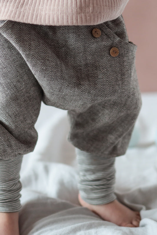 Knickerbocker a spina di pesce