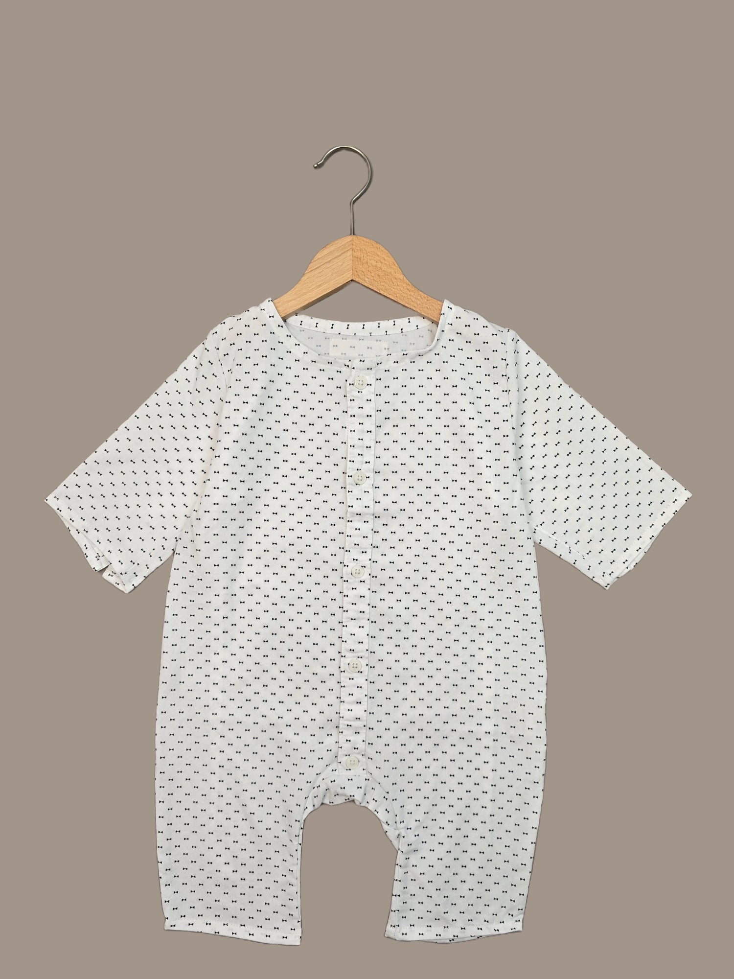 Recycling Overall aus Baumwolle Gr 6M (68-80) - Kleine Schleifen