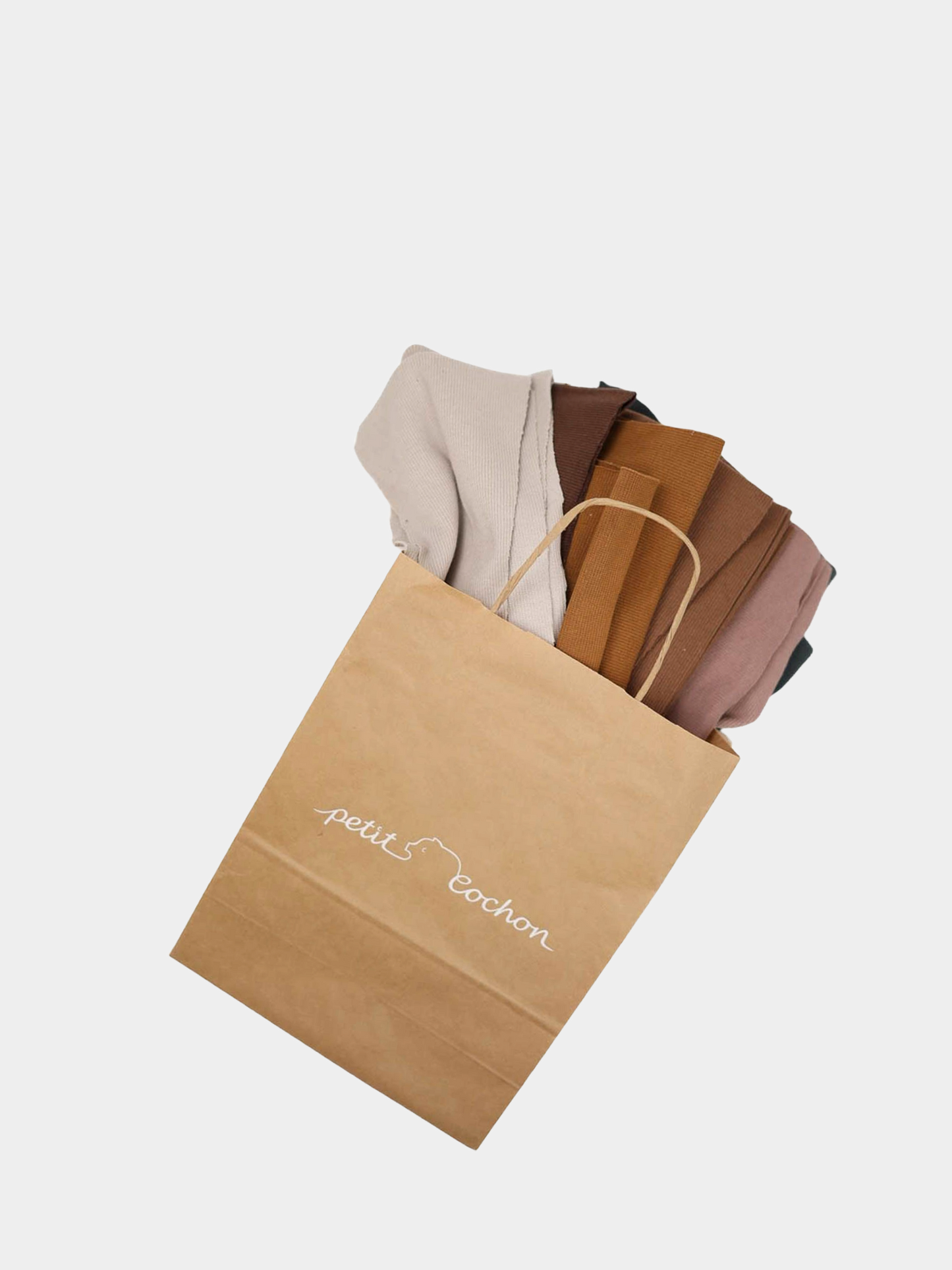 Überraschungstüte mit Stoffresten von PETIT COCHON für kreative Nähideen und individuelle Designs