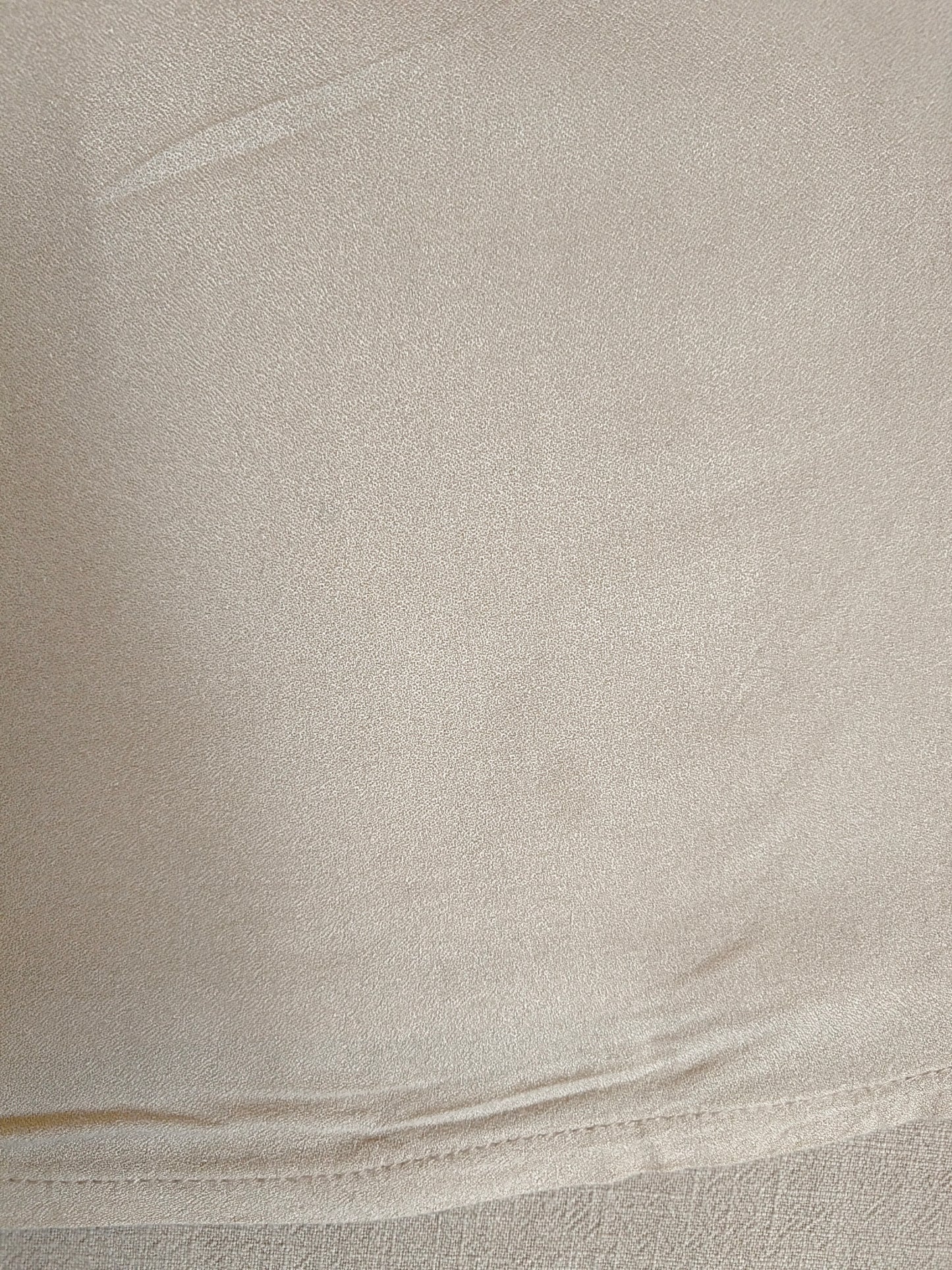 Damen Bluse Ärmellos Viskose Sand Gr. M/L