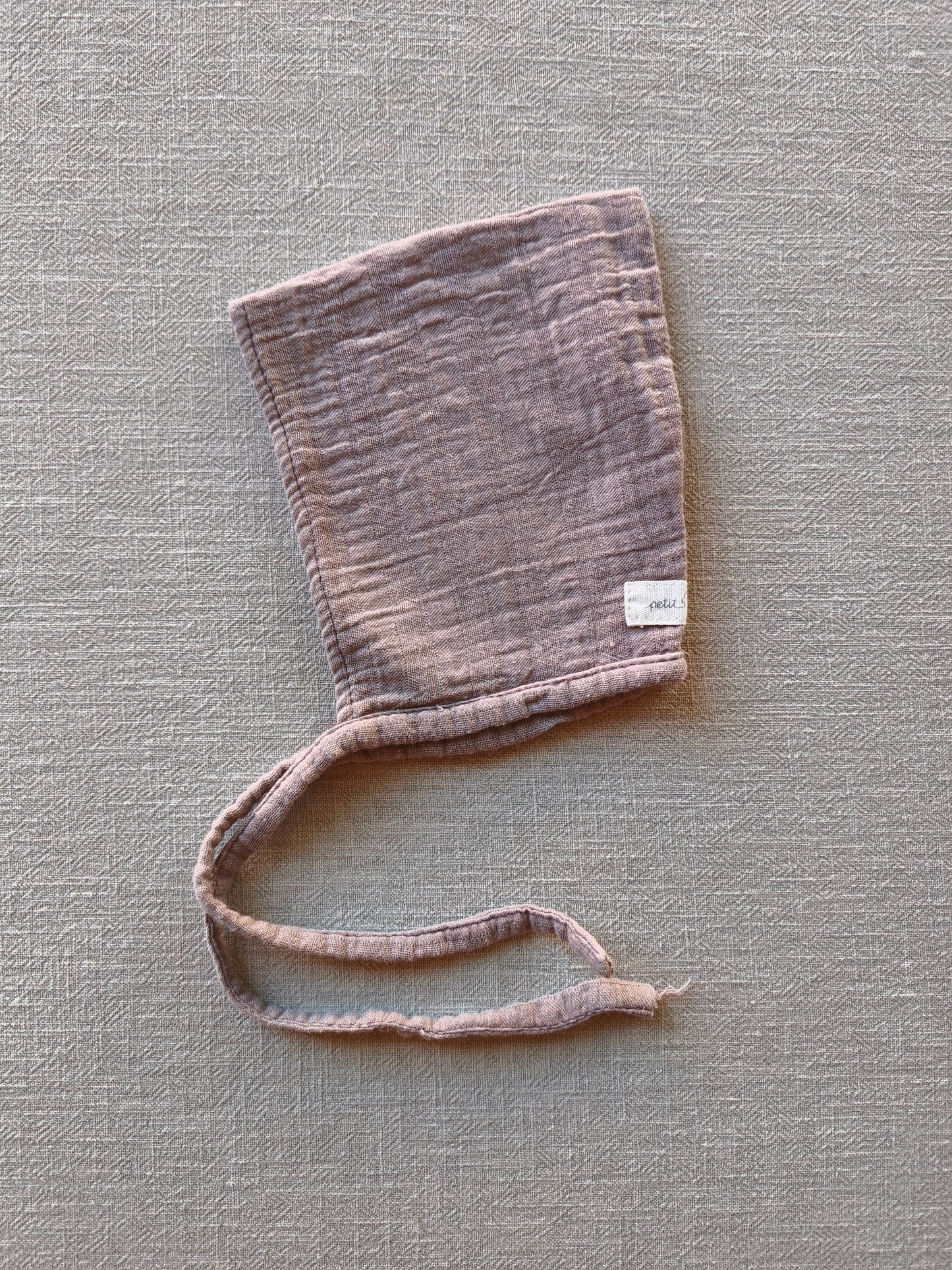 Zwergenmütze Musselin Rosé Gr 3M
