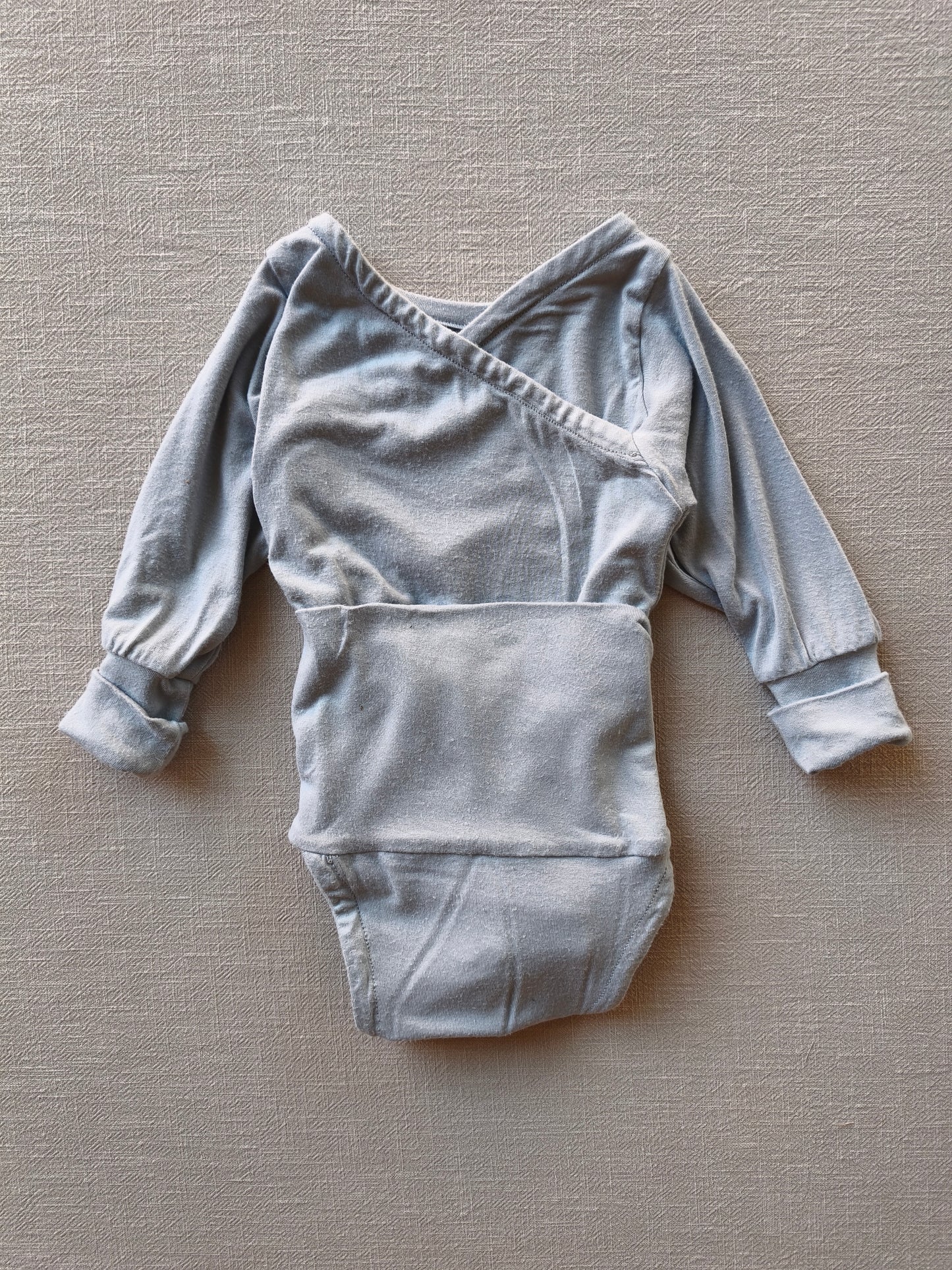 Loopbody Bambus Viskose Eisblau Gr 6M