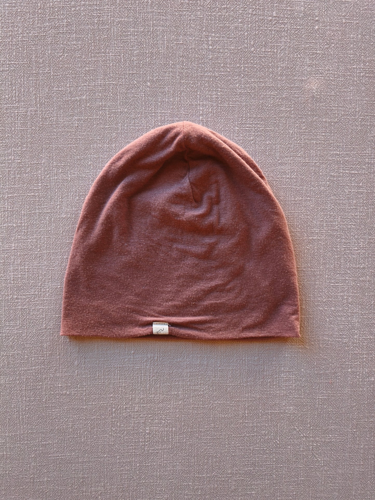 Beanie Kaschmir Mix Zimt Gr 2-4Y