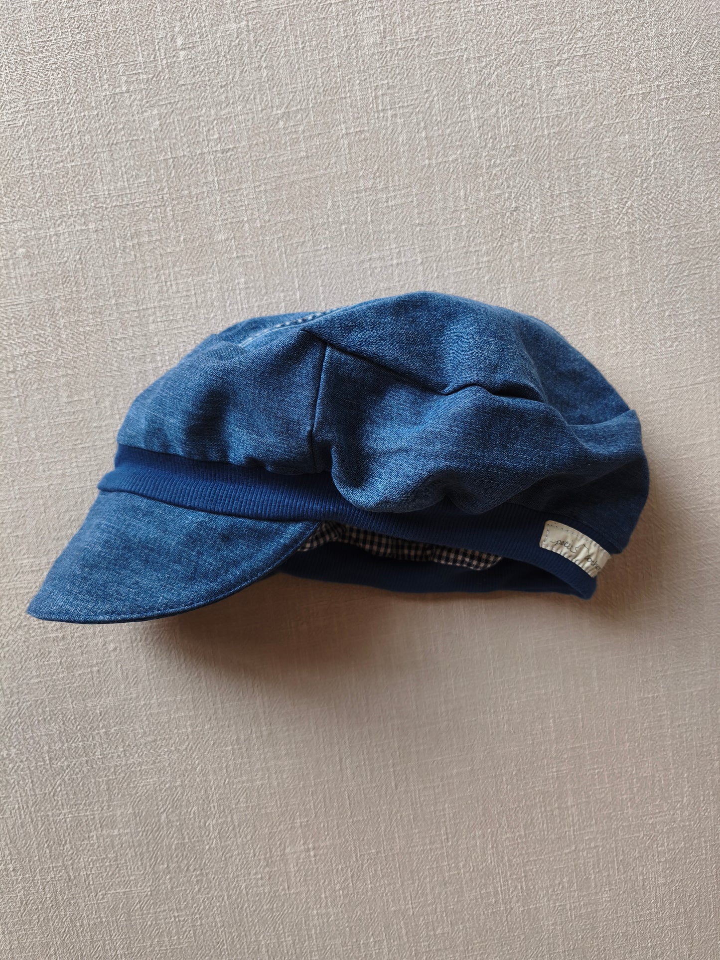 Michelmütze Jeans blau Gr S-L