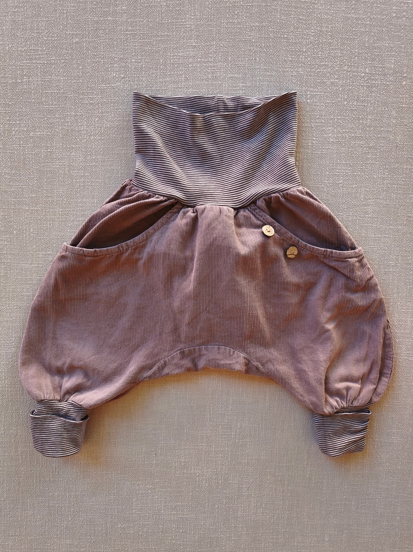Knickerbocker Feincord Malve Gr 1Y