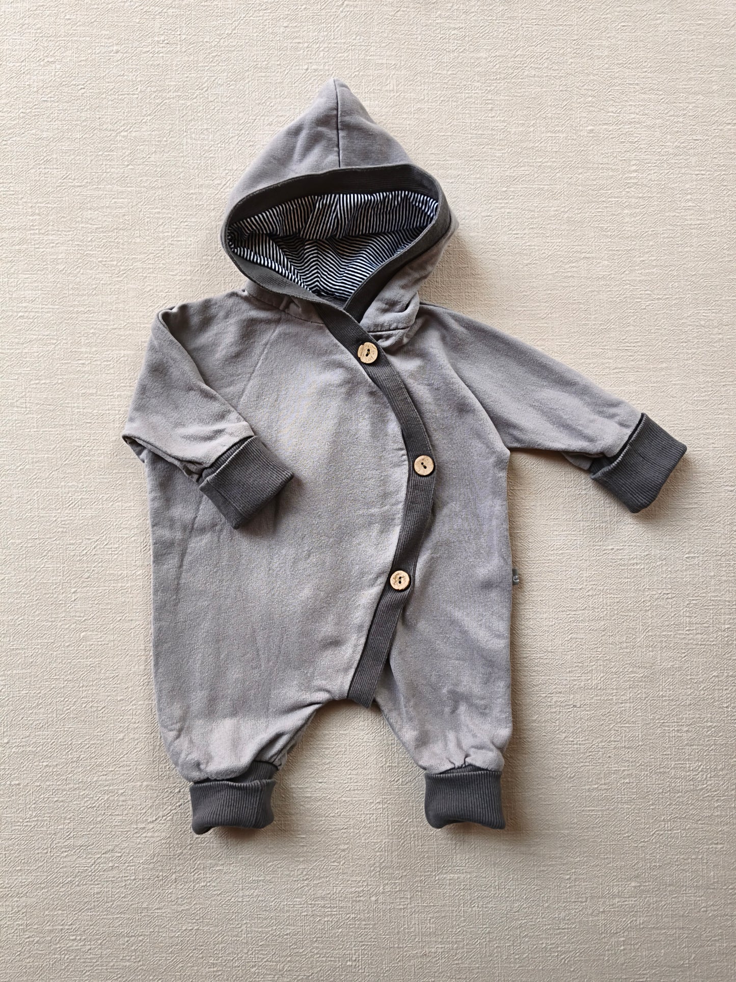 Kuschelanzug Sweat Maus Gr. 3M