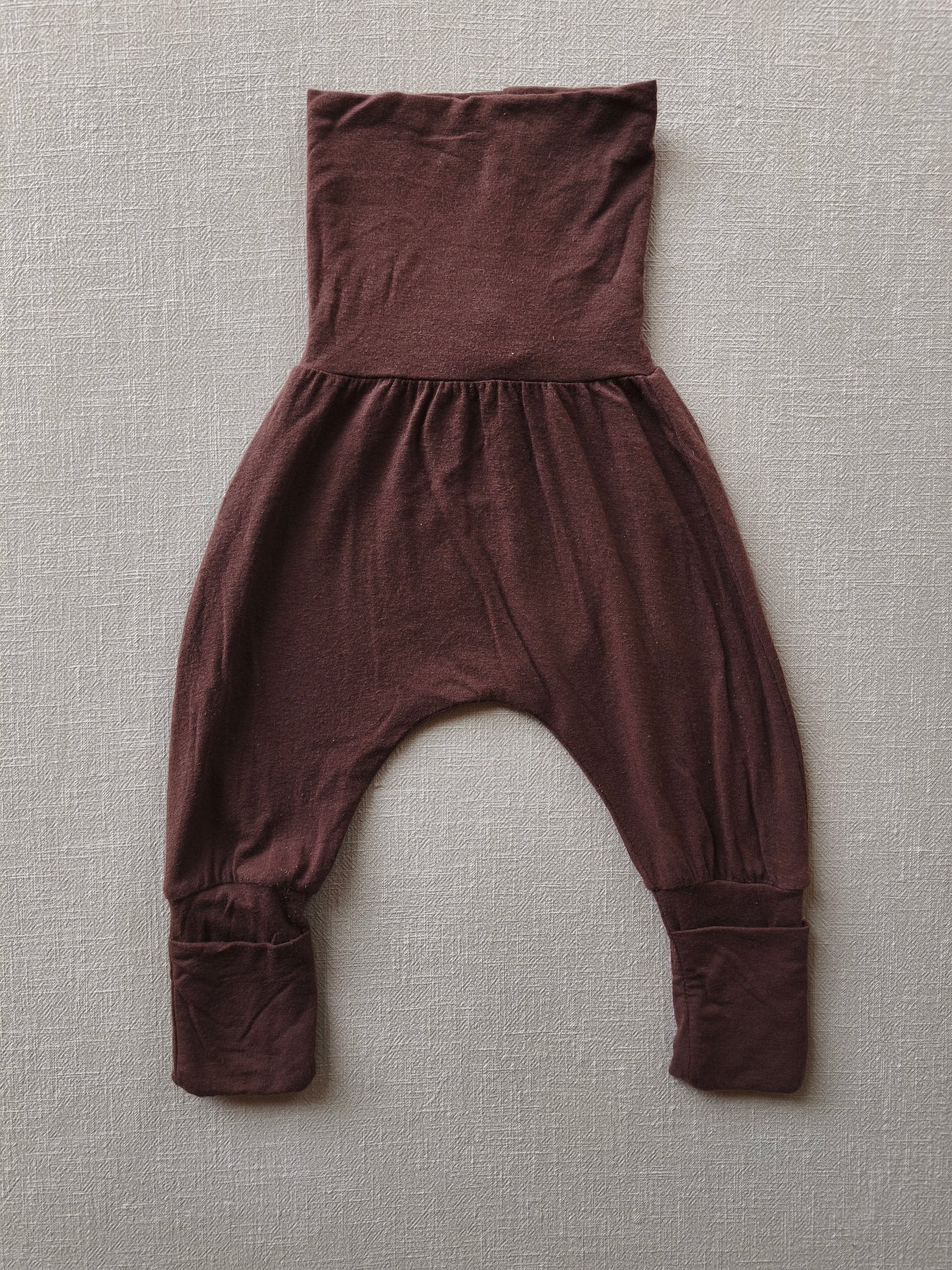 Babyknicker Kaschmir Mix Malve Gr 3M