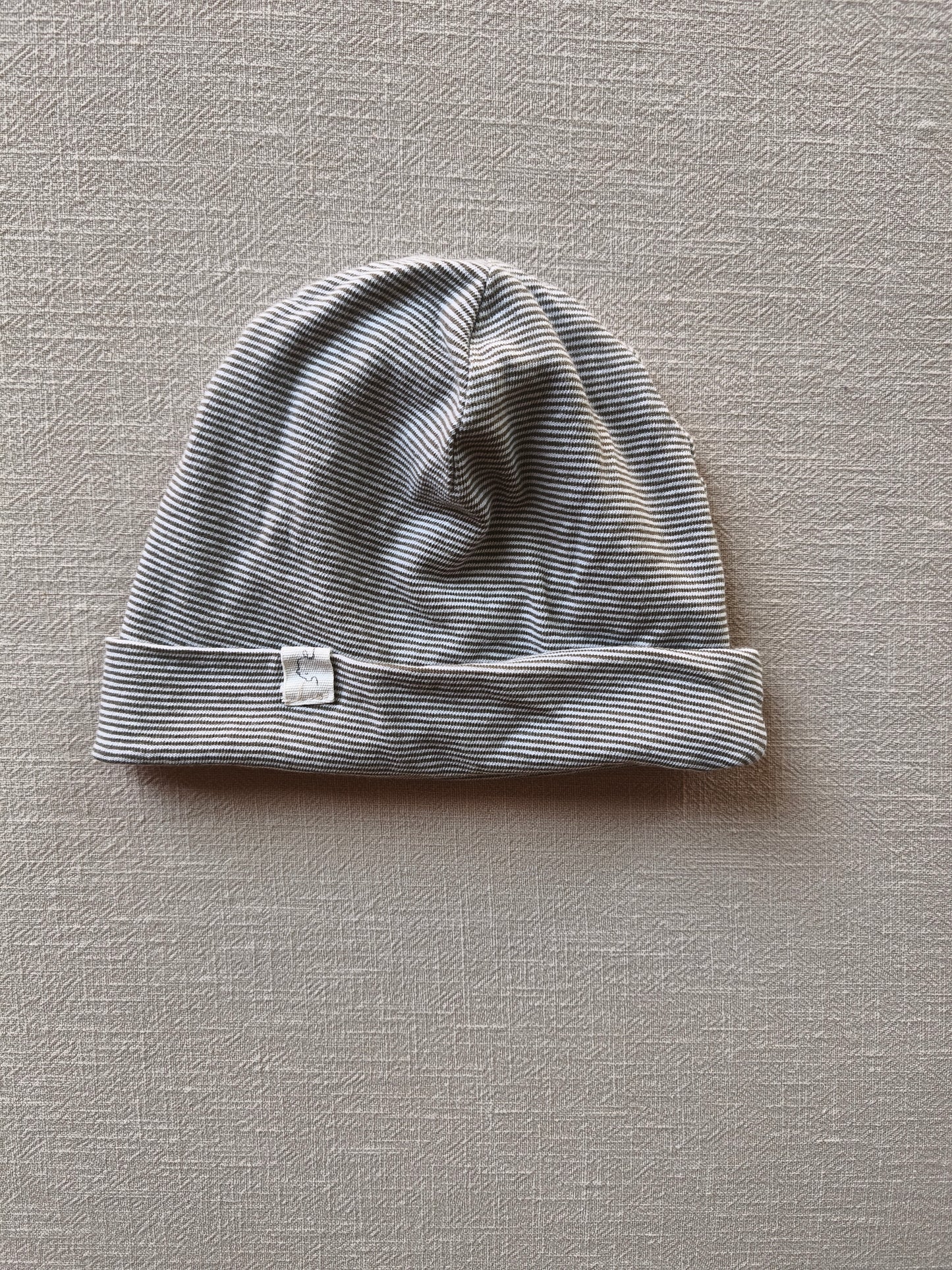 Beanie Baumwolle Ringel Maus Gr 6M