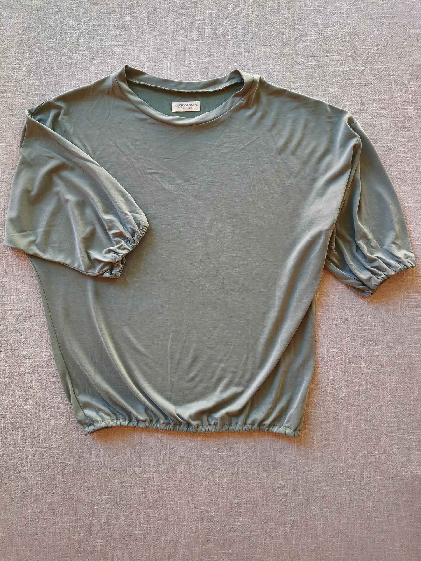 Frauenshirt Micromodal Aqua Gr M/L