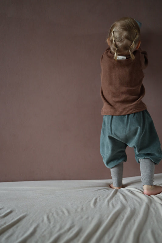 Hemdchen Rippstrick - Nougat