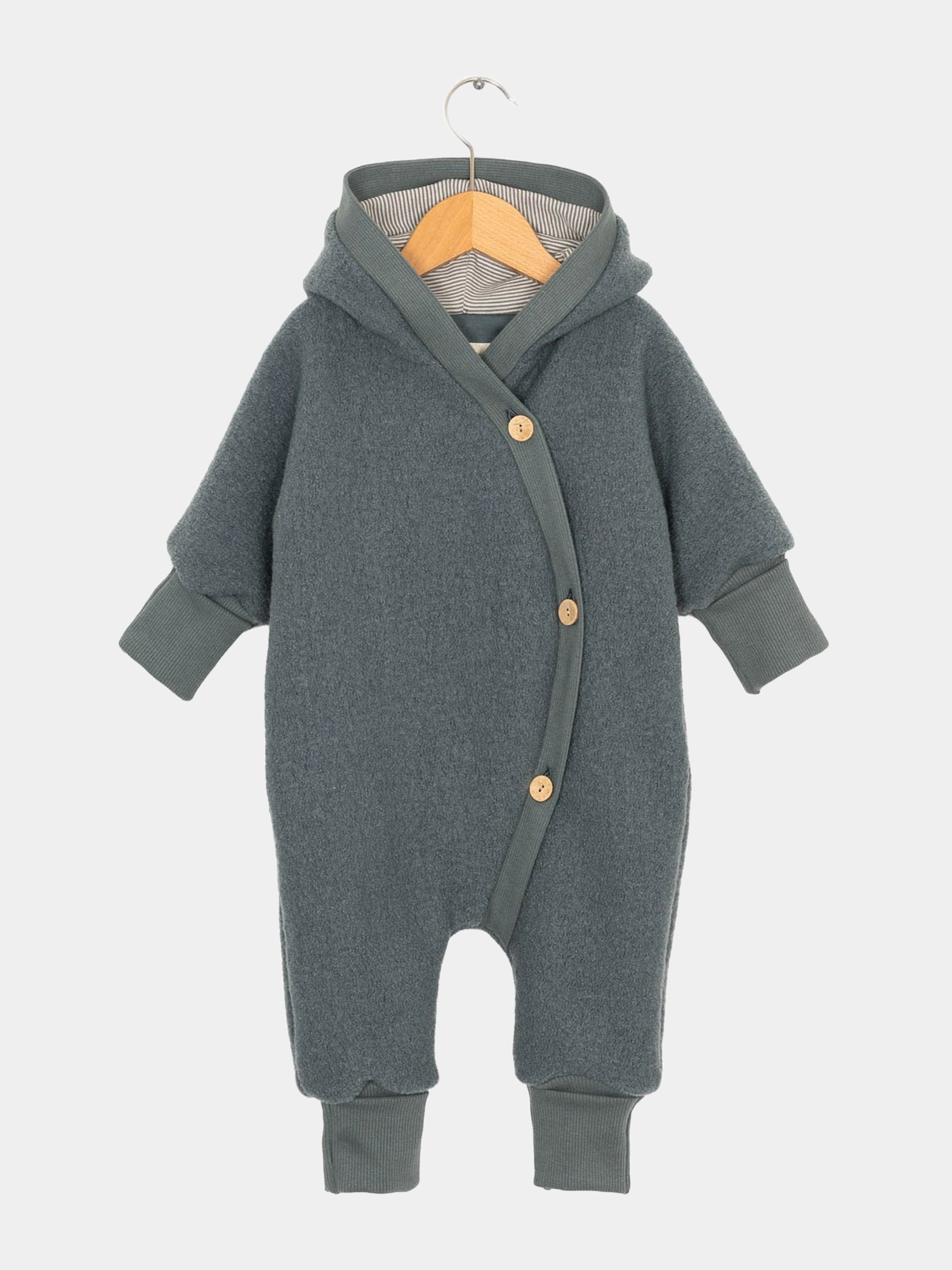 Wollwalk Overall für Babys und Kinder in Taube