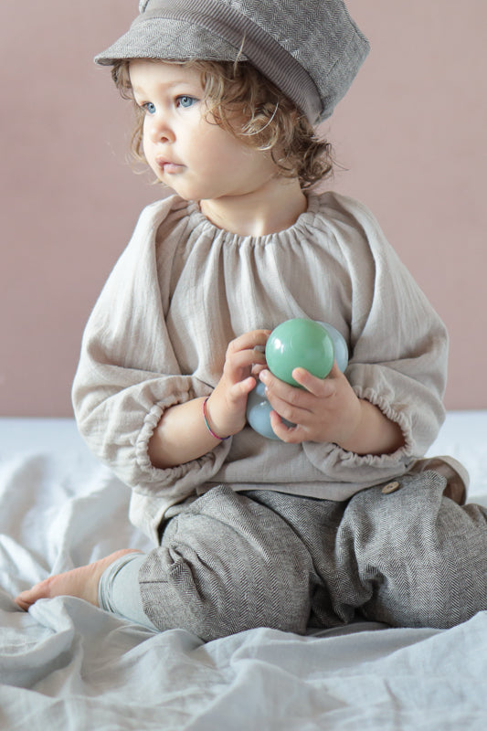 Michelmütze Fischgrat Maus