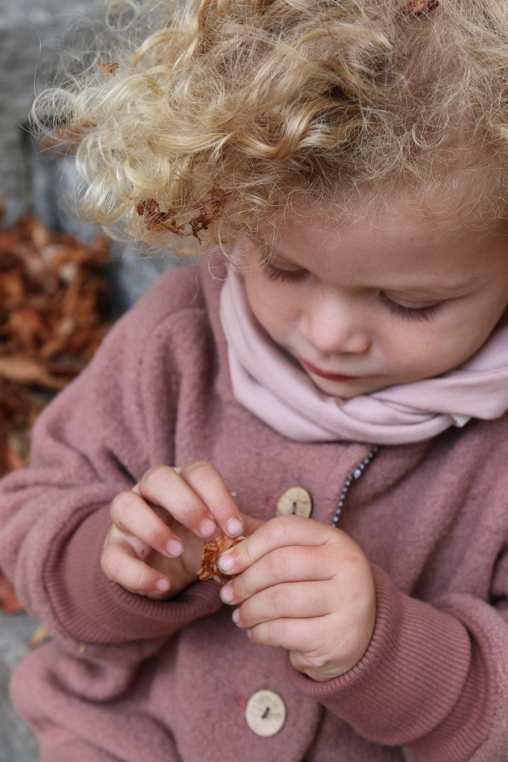Wool Pixie Jacket - cinnamon