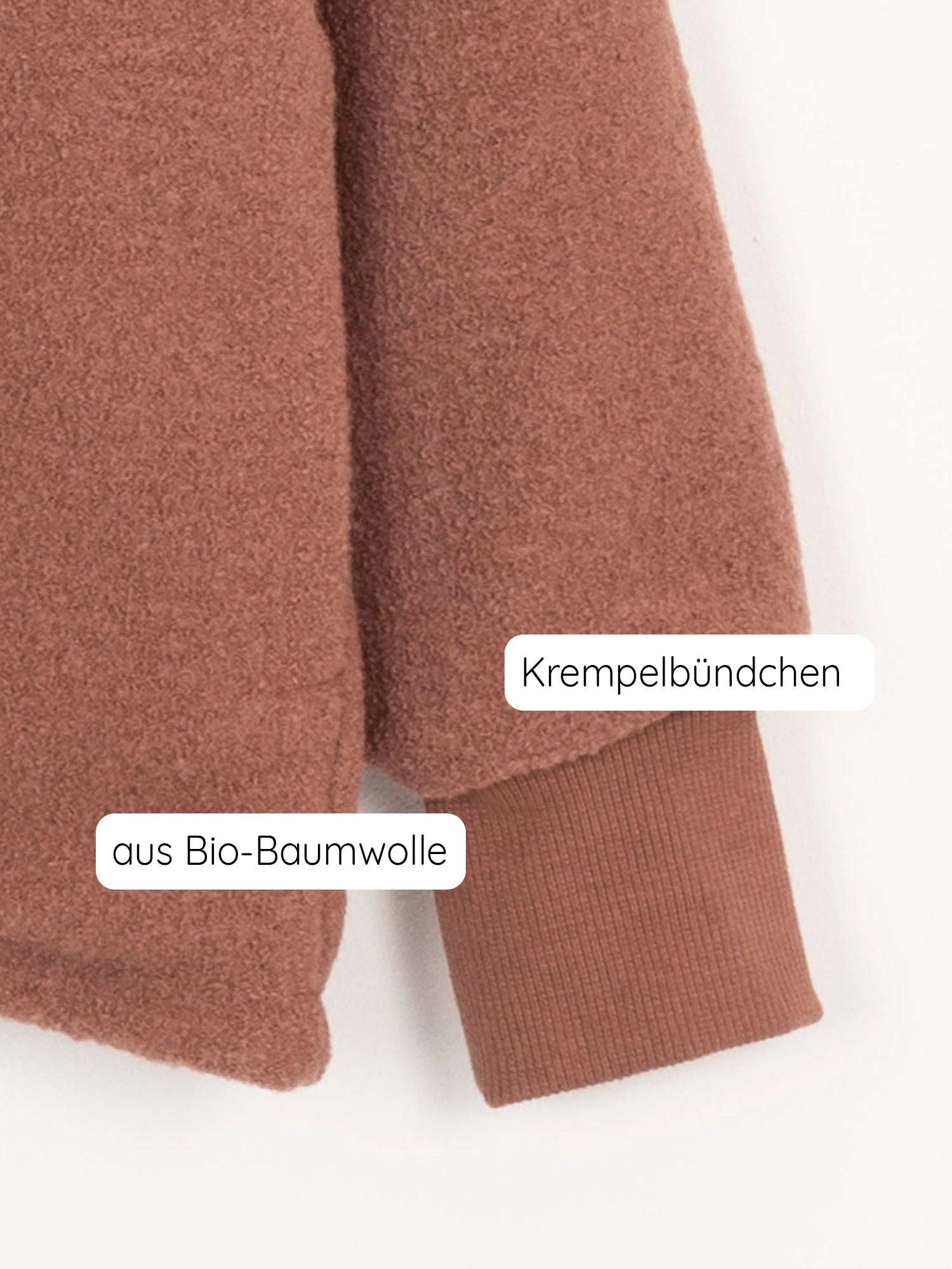 Wool Pixie Jacket - cinnamon
