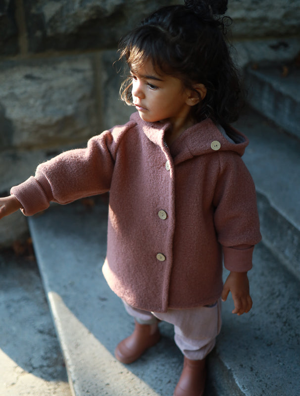 Wool Pixie Jacket - cinnamon
