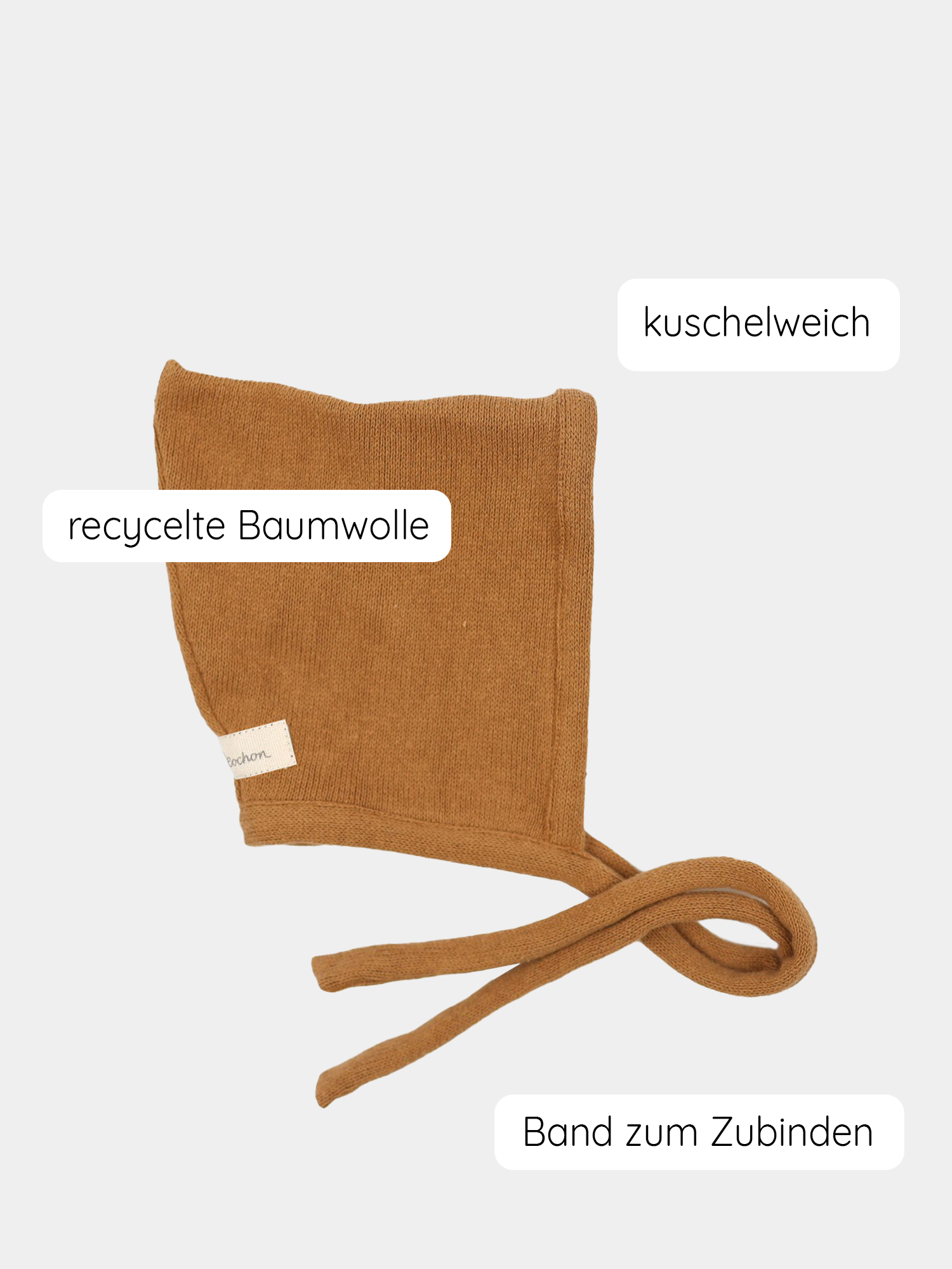 Zwergenmütze Strick - Sahara
