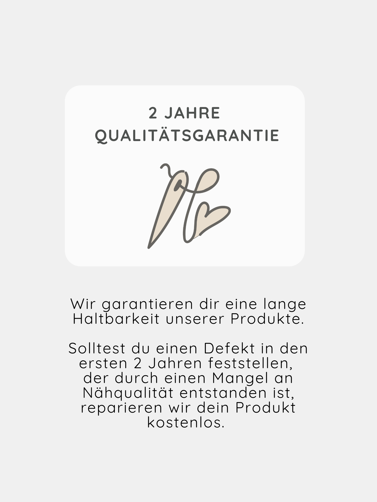 Loopbody Kaschmir-Mix - Puder mit Herz- und Nadelgrafik: 2 Jahre Qualitätsgarantie. Verspricht langlebige Produkte, kostenlose Reparatur bei Nähfehlern innerhalb von zwei Jahren. Ideal für Babys, weich und mitwachsend.