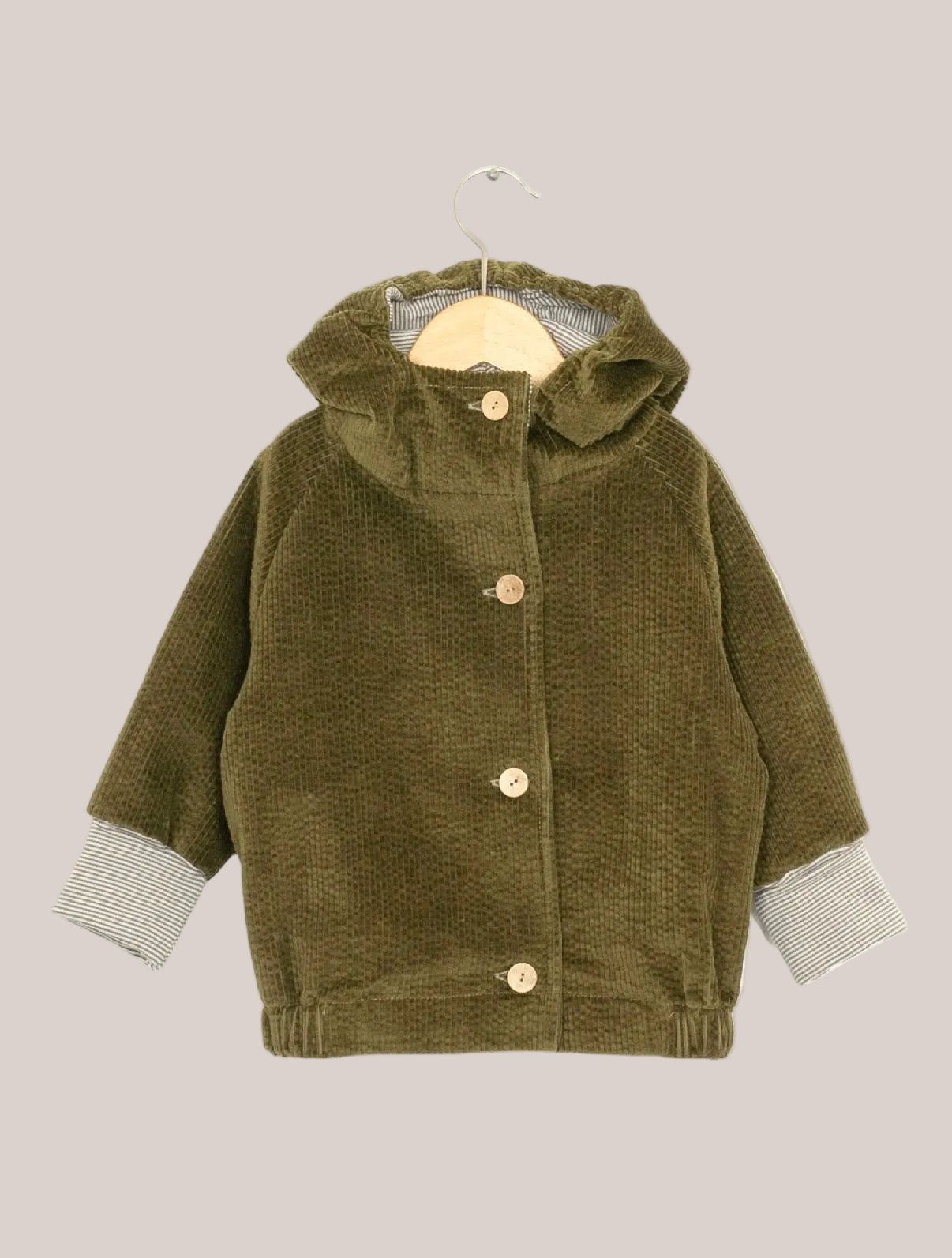 pixie jacket wide corduroy - Kiwi