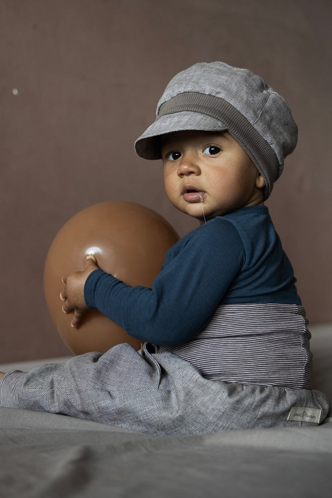 Michel cap herringbone