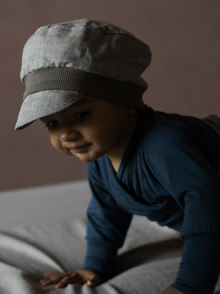 Michel cap herringbone