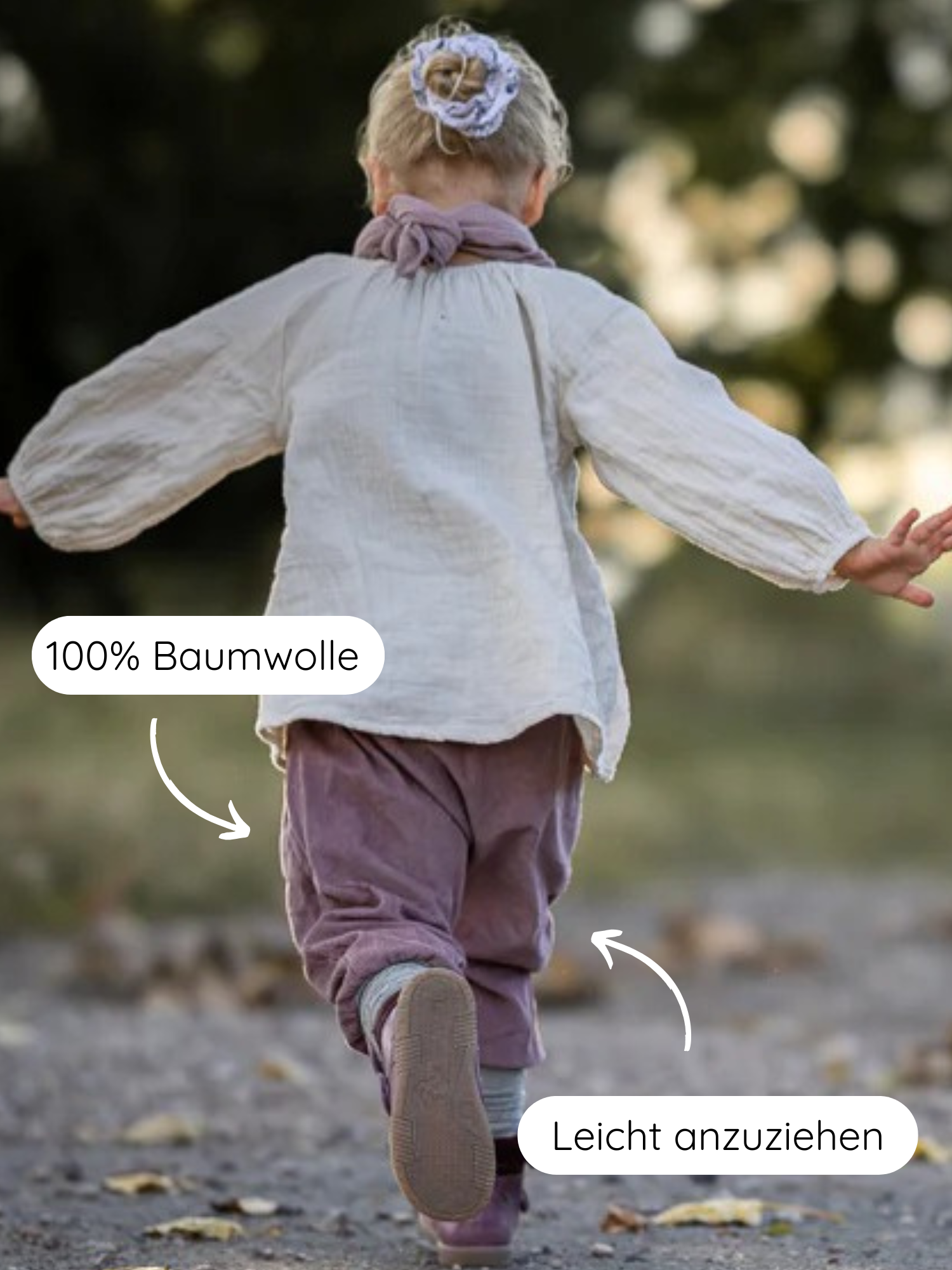 Knickerbocker Feincord Ringel - Malve