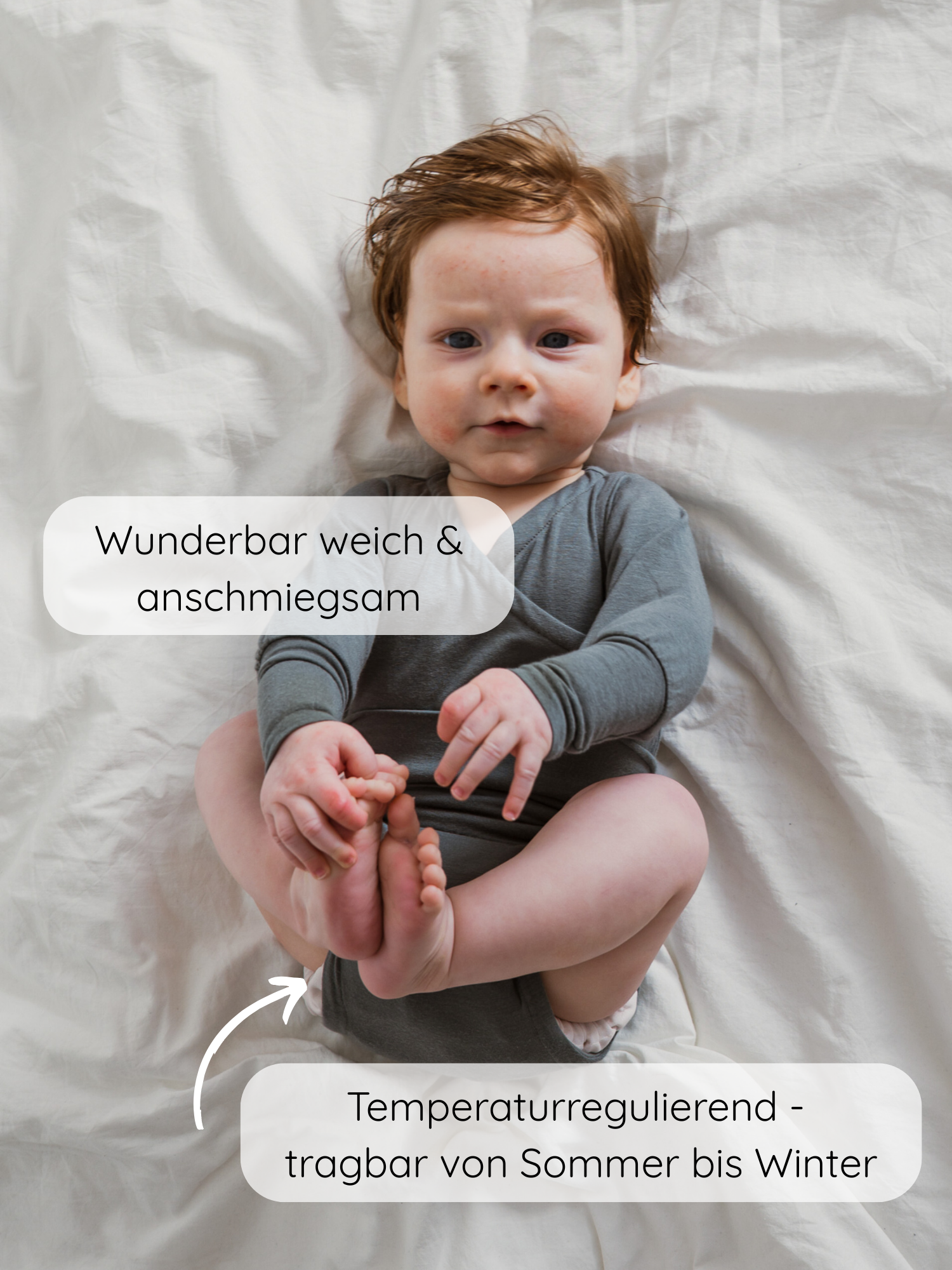 Loopbody Kaschmir-Mix - Taube