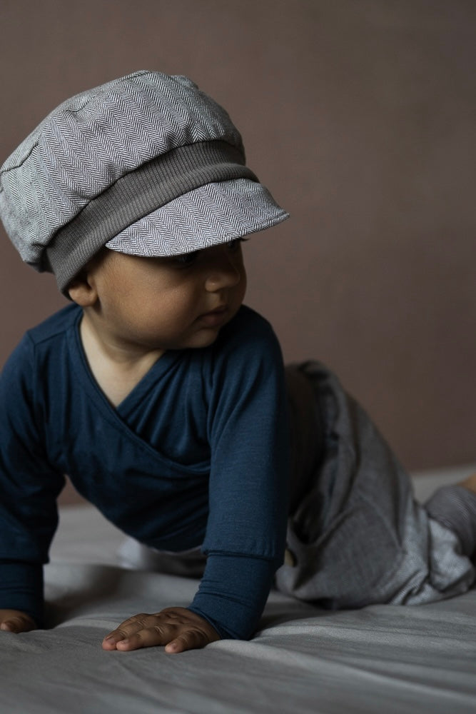 Michel cap herringbone