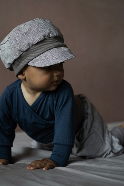 Michel cap herringbone