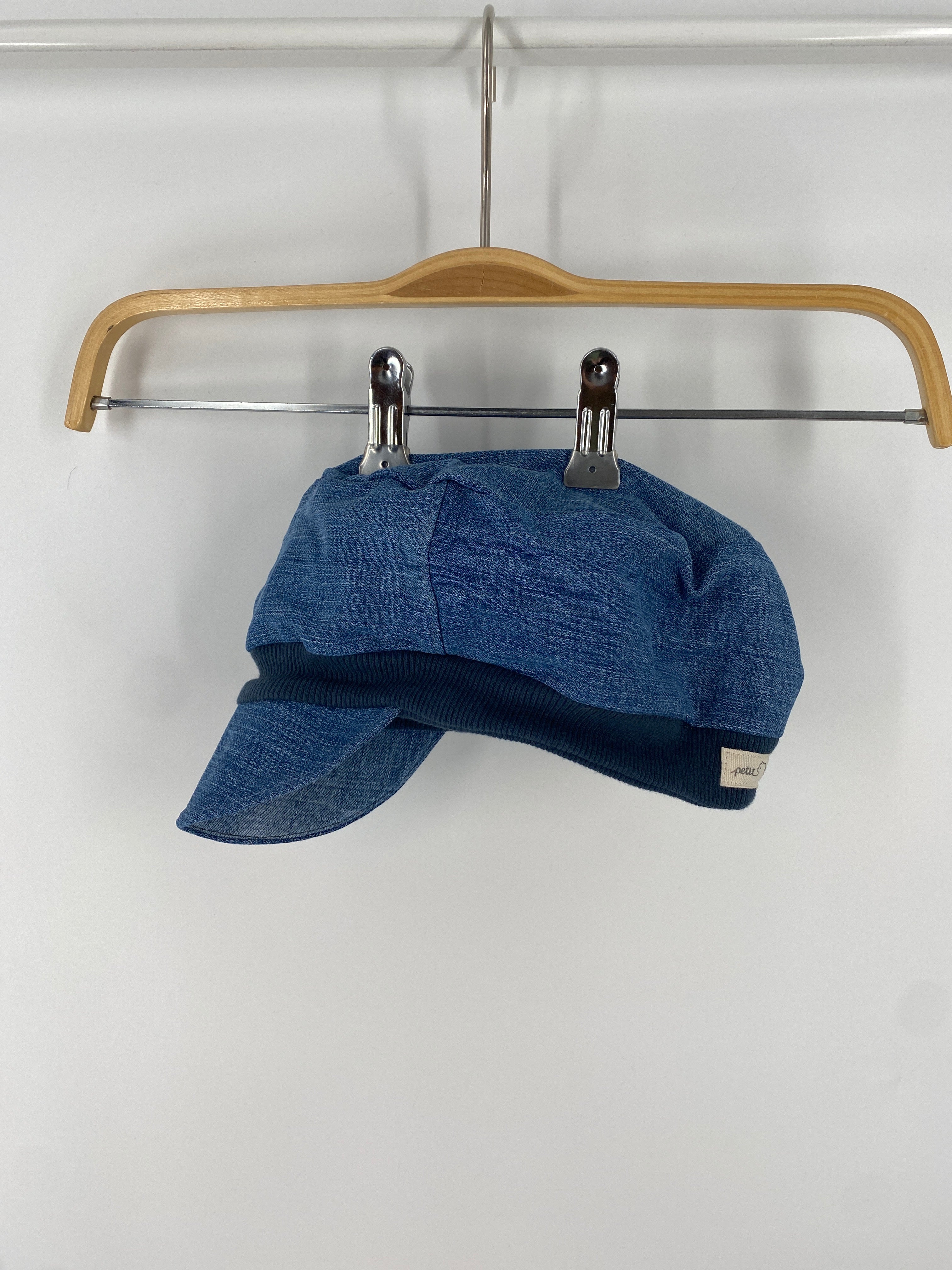 NEU Michelmütze Jeans Gr 4-9Y