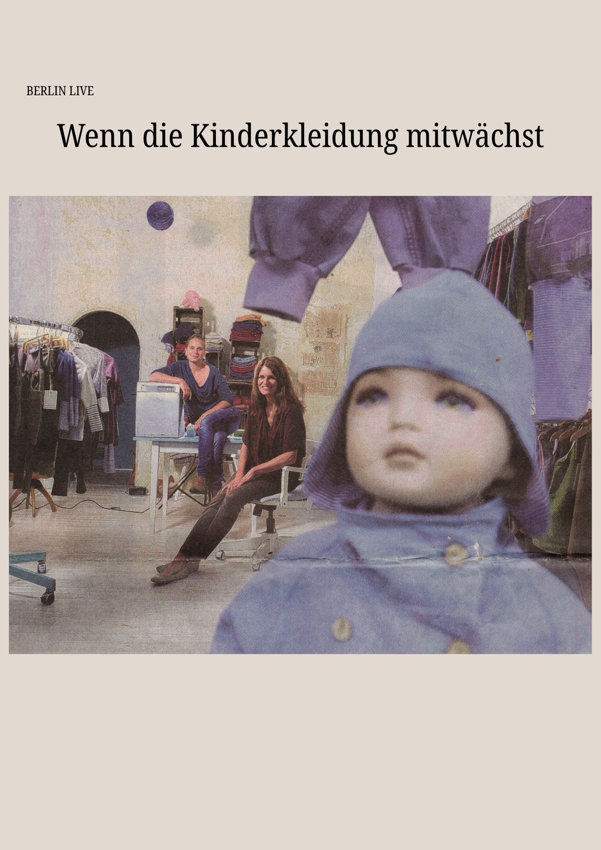 Wenn die Kinderkleidung mitwächst