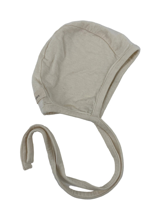 Baby Häubchen Kaschmir Mix Natur Gr 3M