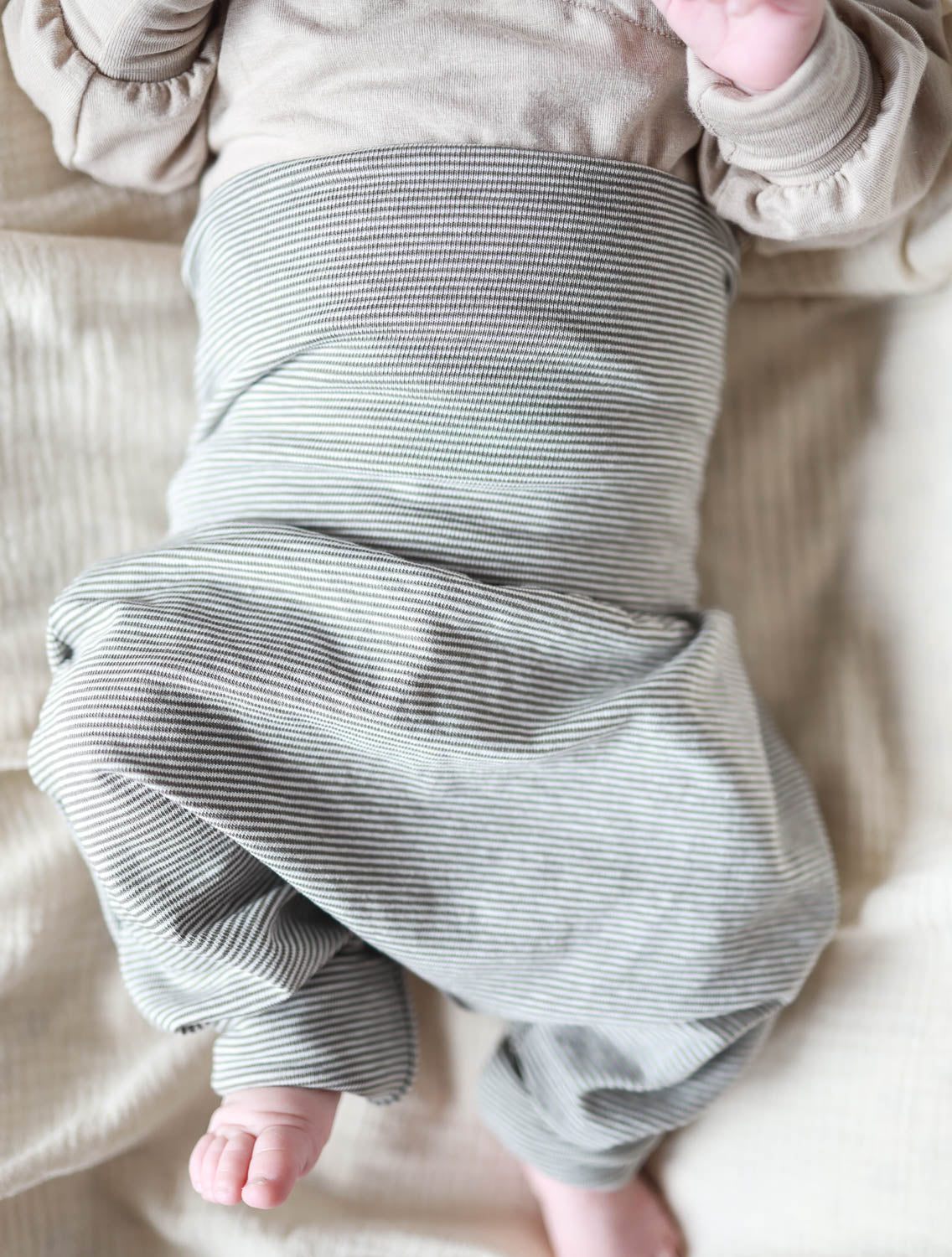 Babyknicker Bio-Baumwolle - Maus Ringel