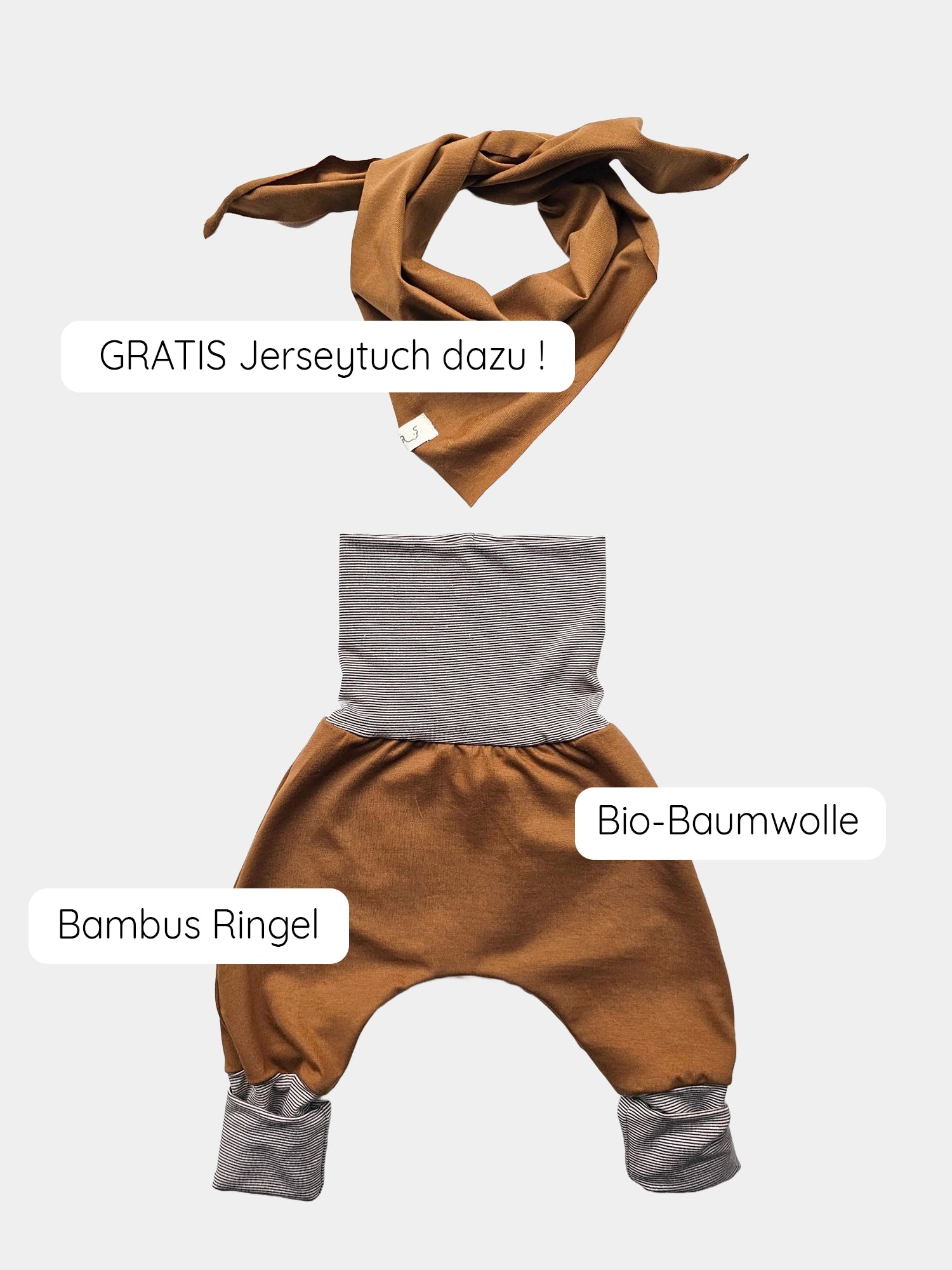 Baby knicker Jersey - Caramel