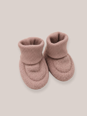 WOLLWALK SCHÜHCHEN UND HANDSCHUHE