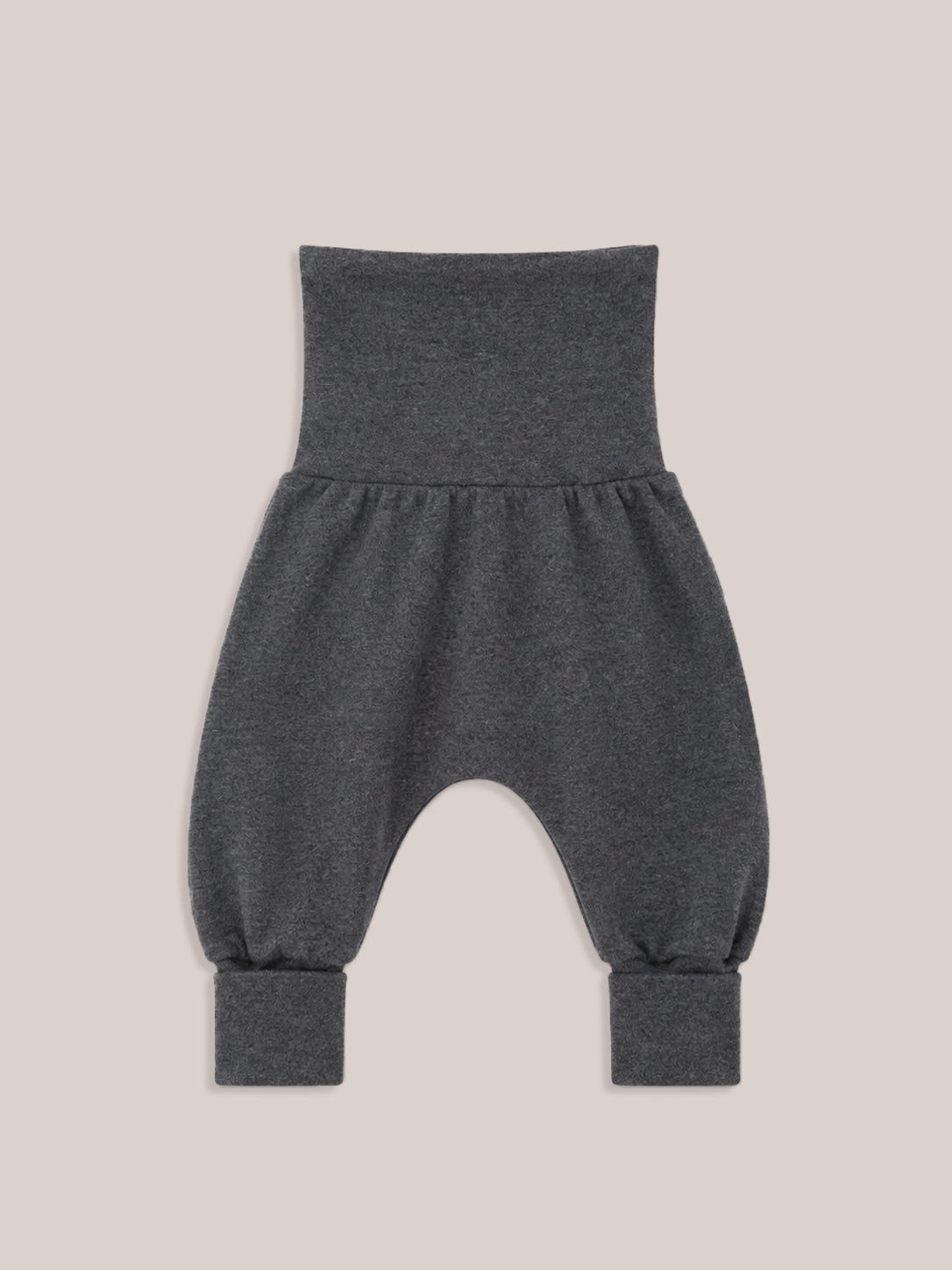 Baby Knickers Fine Knit - Soot Mottled