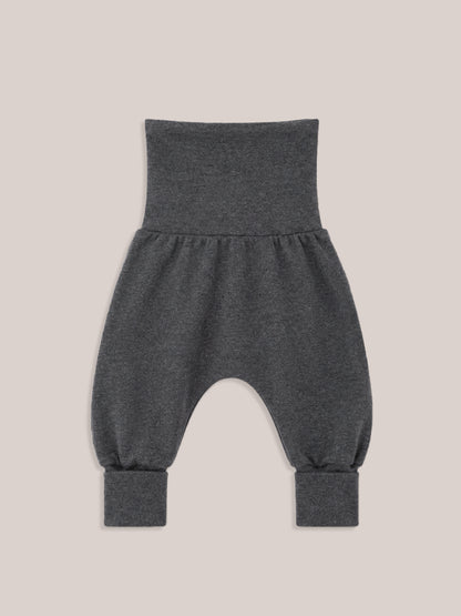 Baby Knickers Fine Knit - Soot Mottled