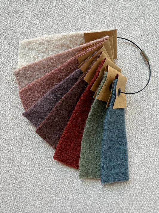 Wollwalk Farben - Farbfächer