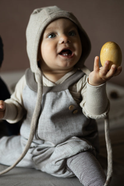 Baby Bonnet Fine Knit 