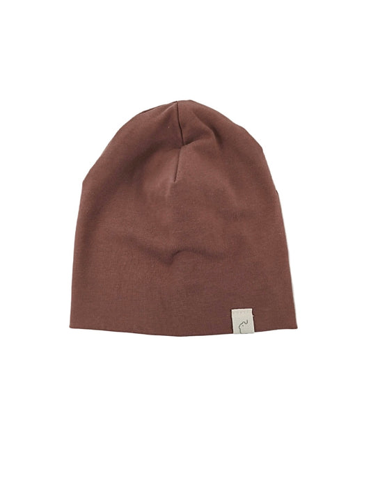 Beanie Jersey Zimt Gr 0M-6M