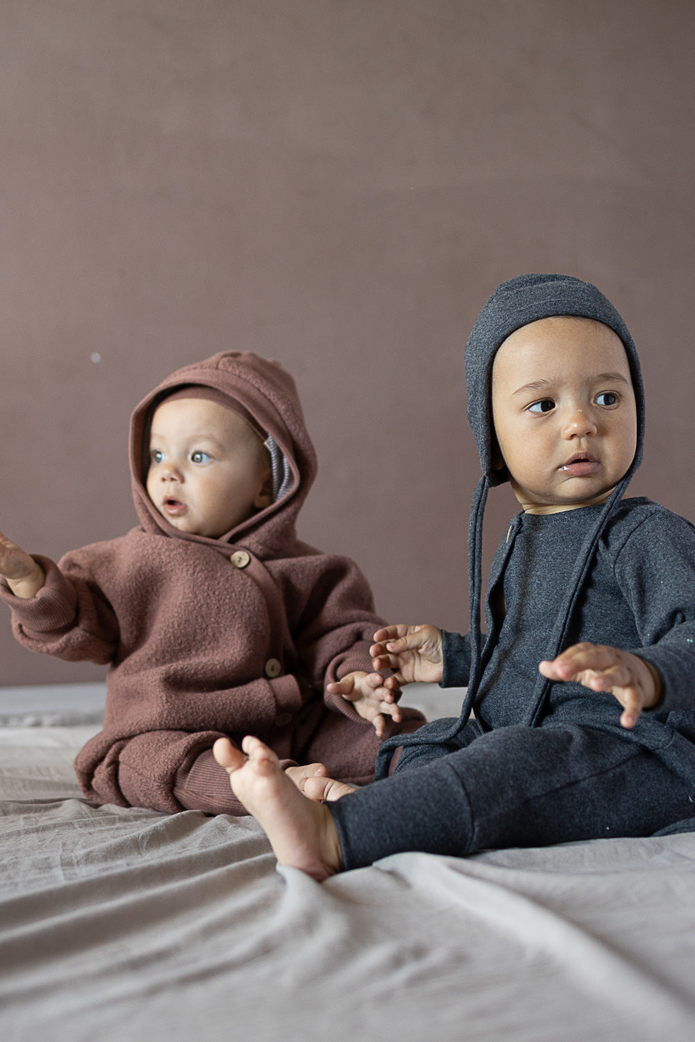 Baby Häubchen Feinstrick