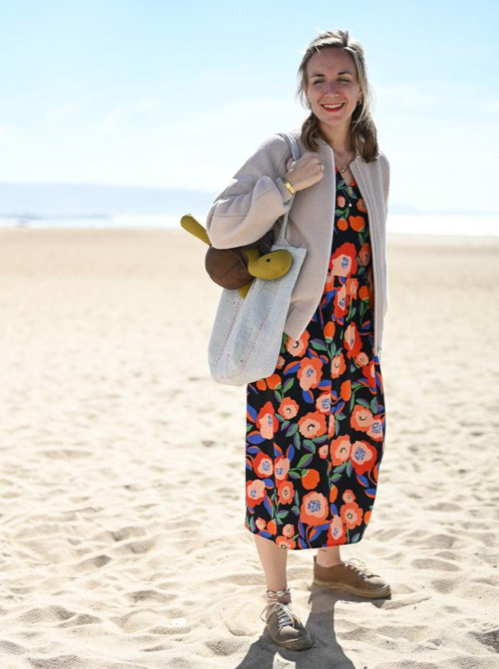 Women's bomber jacket woolwalk - Sand