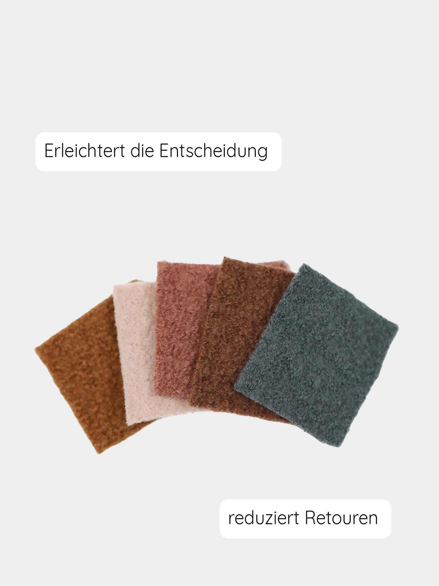 Color Chart Boiled Wool
