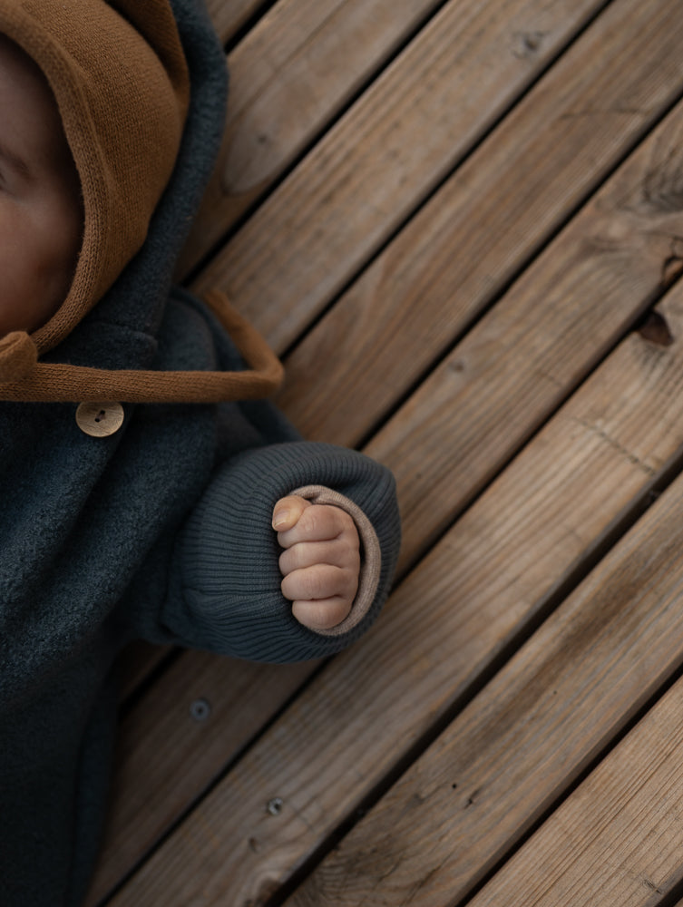 Wollwalk Overall mit Jerseyfutter