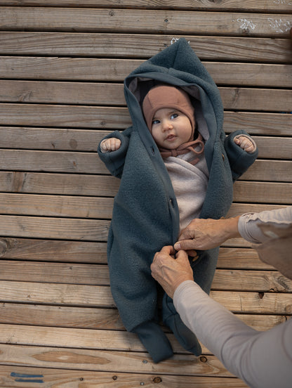 Wollwalk Overall mit Jerseyfutter