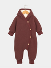 Winter Wollwalk Overall mit Teddyfutter