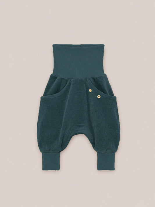 Knickerbocker wide corduroy - denim blue